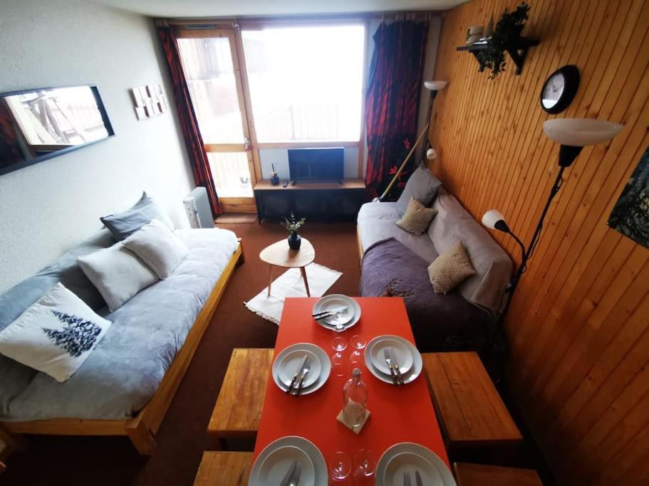 Appartement Ski Au Pied 5-6 Personnes La Plagne Tarentaise المظهر الخارجي الصورة